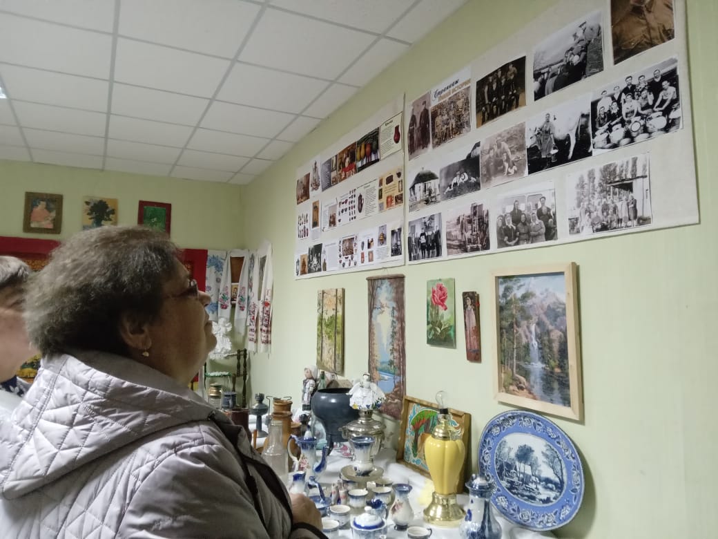11 мая Юдановский СДК Экскурсию по краеведческой комнате, провели для первых посетителей. 